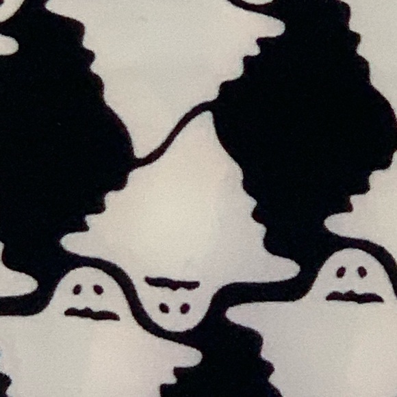 👻 🧡🖤TWO✌️2 PAIRS LLR OS Leggings-👻1 Pair Halloween & 1 pair Solid Black🖤👻 - Picture 2 of 10